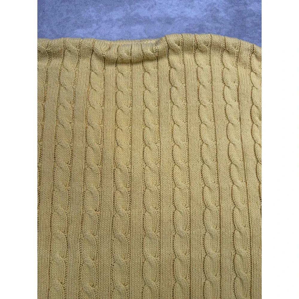 VTG Brooks Brothers Sweater Vest Mens XL Cable Knit Pullover Made in USA Vintage